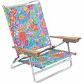 Rio Brands 5-Pos Design Beach Chair SC590-703